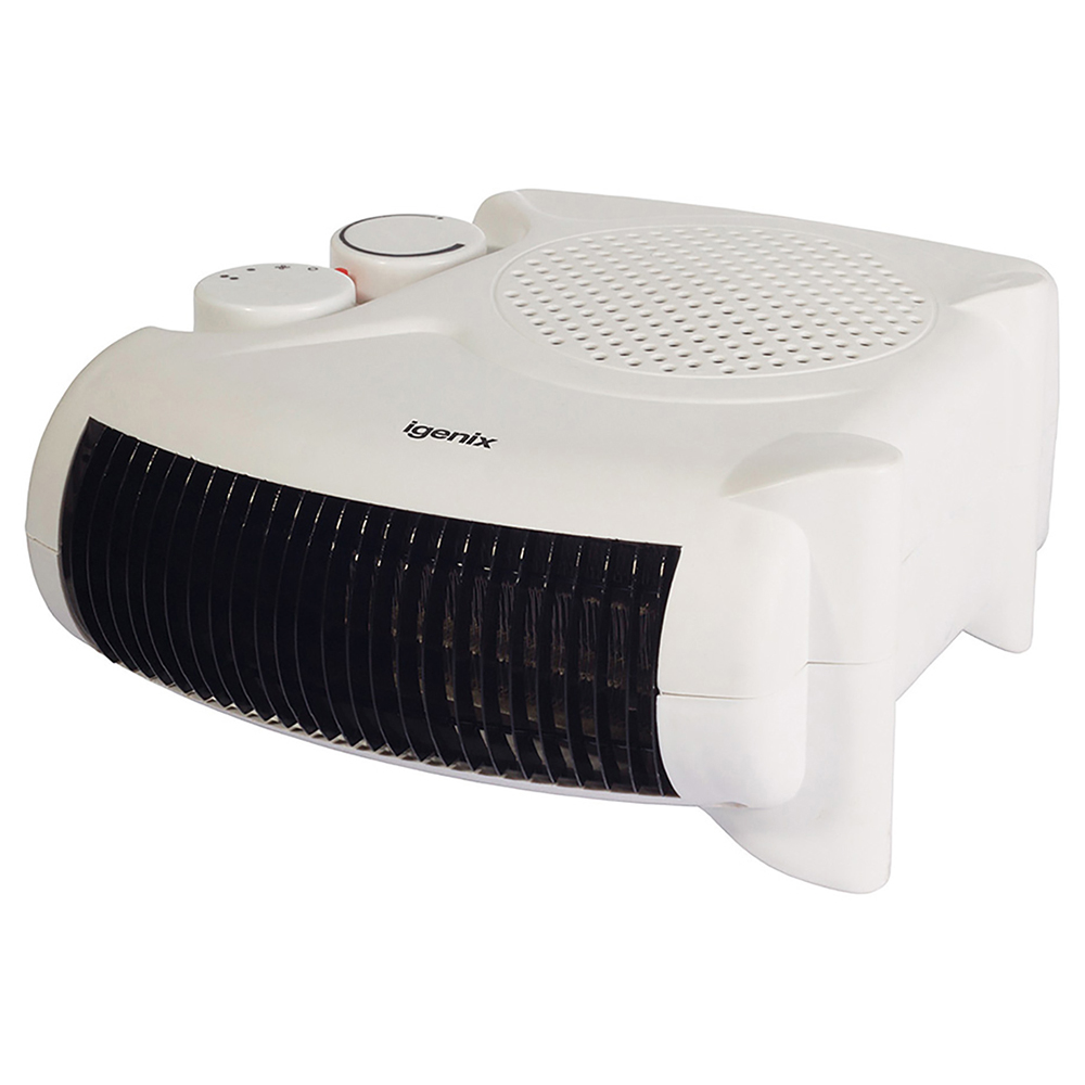 Igenix White Upright Flat Fan Heater 2000W Image 3