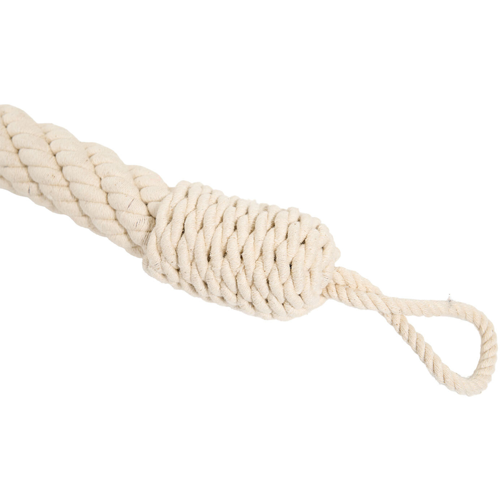 Fancy Cotton Rope Tieback Neutral Image 3