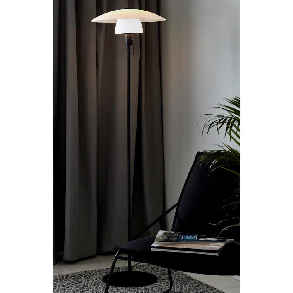 Nordlux Verona White Opal Floor Light Image 2