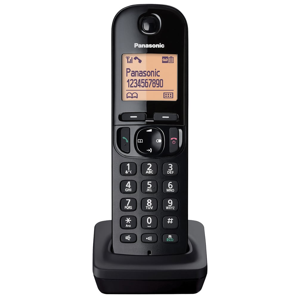 Panasonic KX-TGC222EB DECT Cordless Phone with Answer Machine Twin Pack Image 3