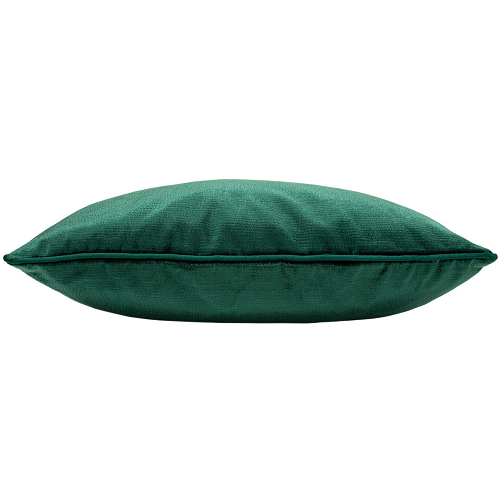 Paoletti Stella Emerald Textured Cushion Image 3