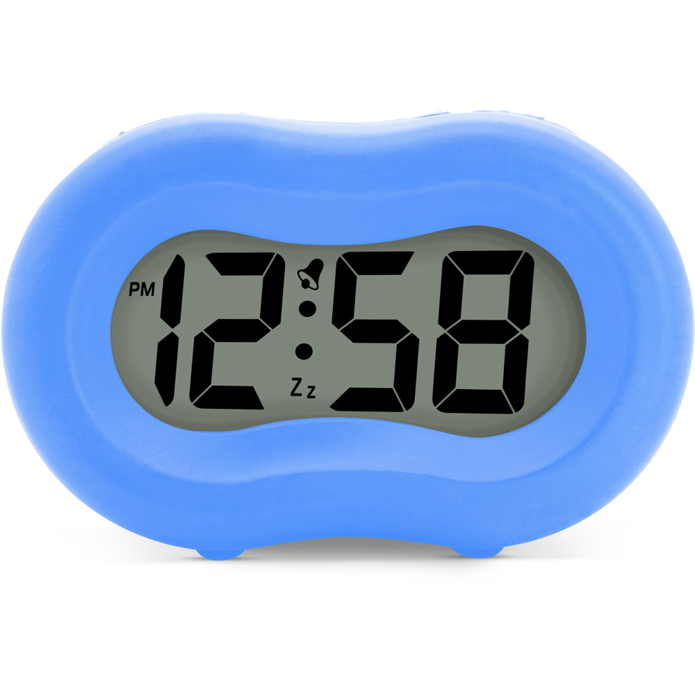 Acctim Vierra Moroccan Blue Silicon Smartlite Alarm Clock 11cm Image 2