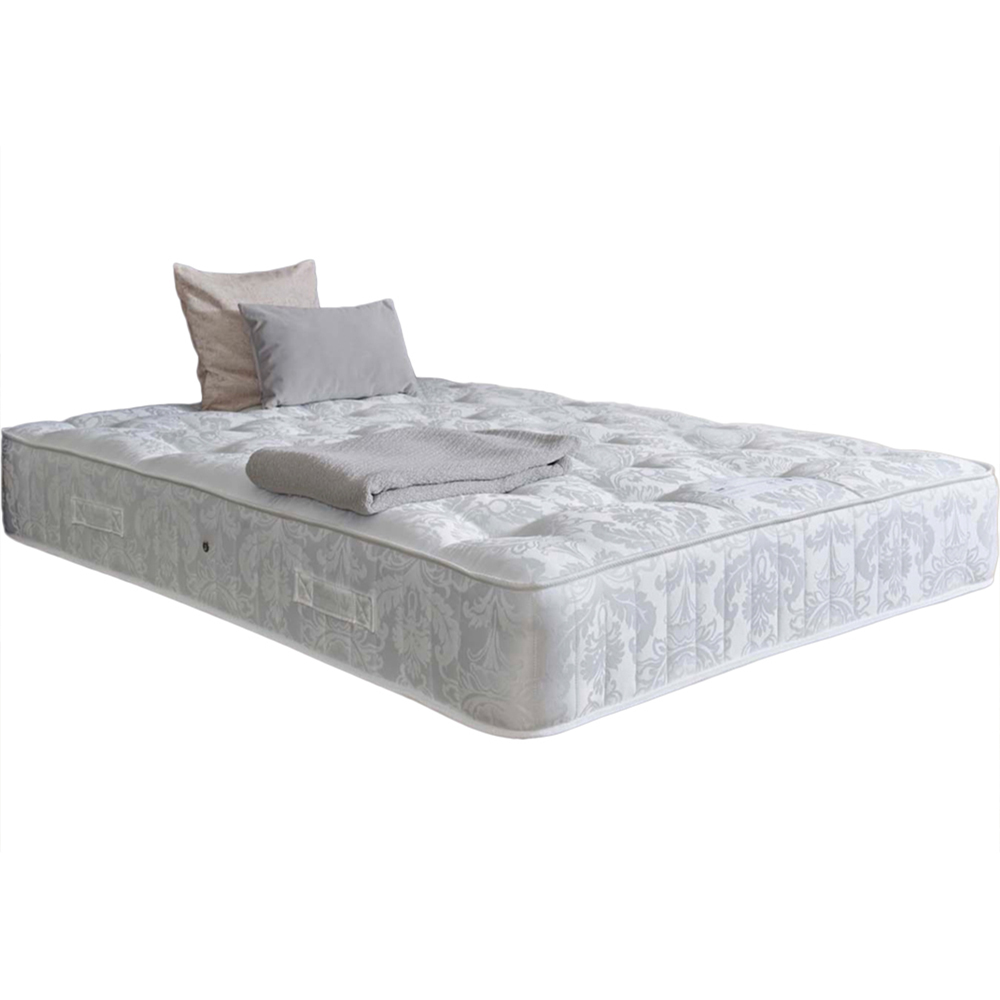 Eleganza Home Willow Super King Size Tufted Medium Firm Pocket Spring Mattress Image 1