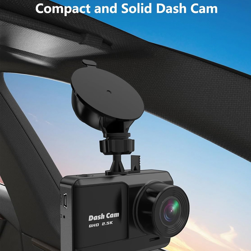 Orskey Q5 Black Dash Camera with Rear Camera Image 3