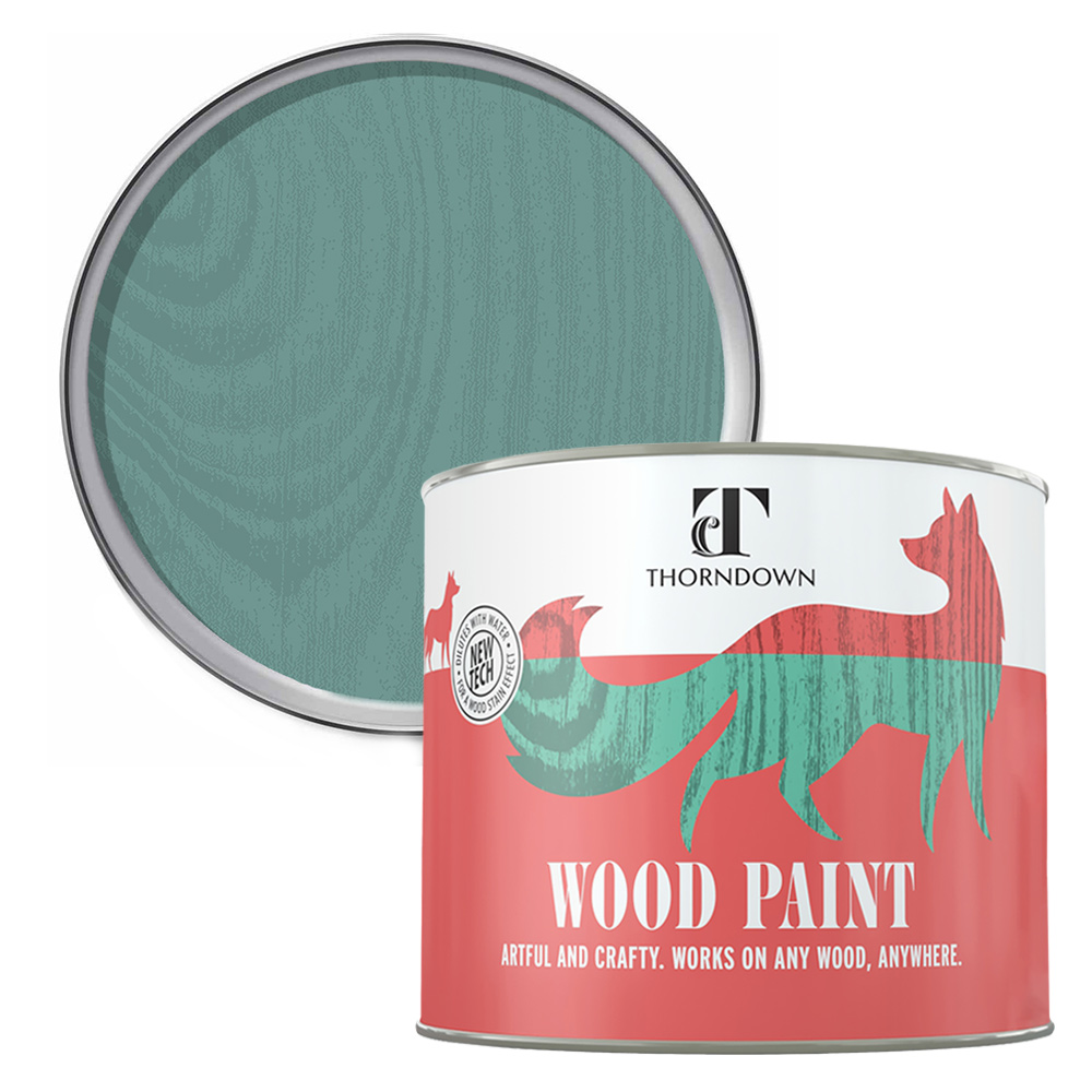 Thorndown Slade Green Satin Wood Paint 750ml Image 1