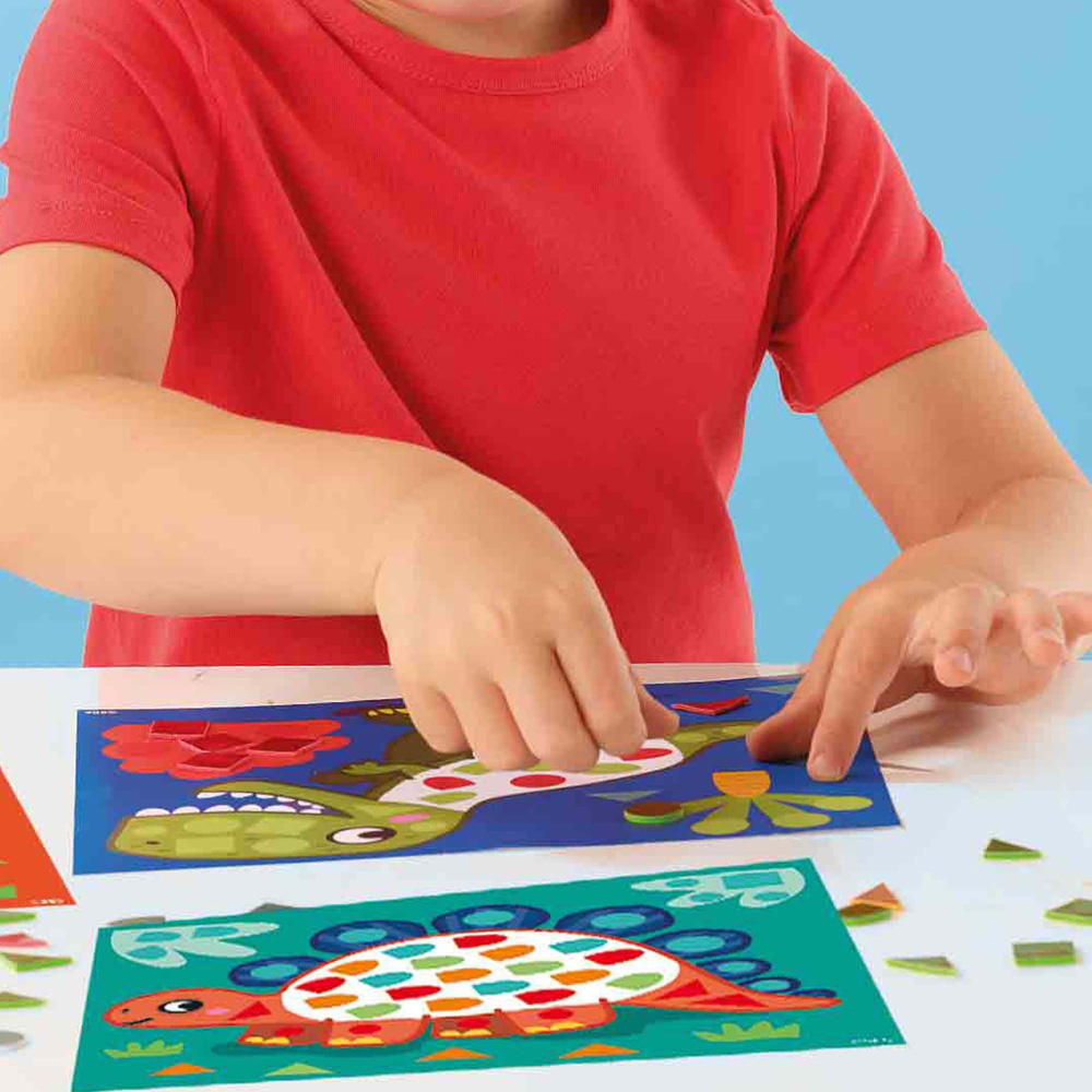 SES Creative I Learn To Make Dino Mosaics Set Image 5