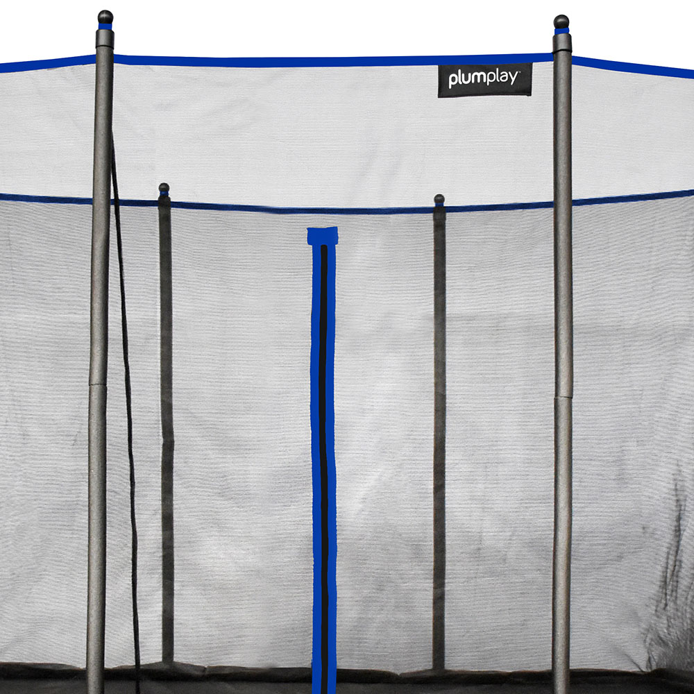 Plum Play Springsafe 10 x 8ft Rectangular Trampoline with Safety Enclosure Net Image 2