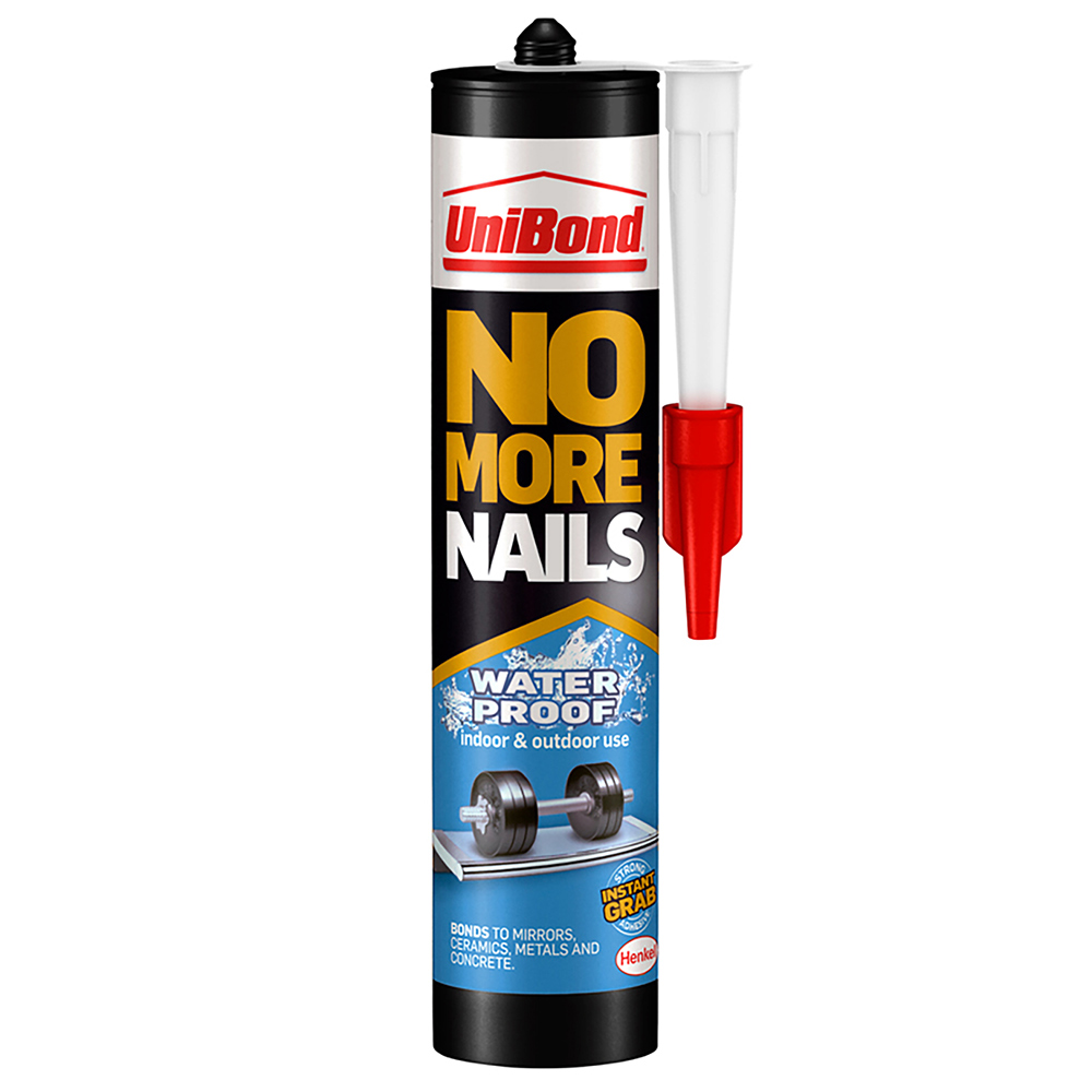 UniBond No More Nails Waterproof Adhesive Cartridge 450g Image 1