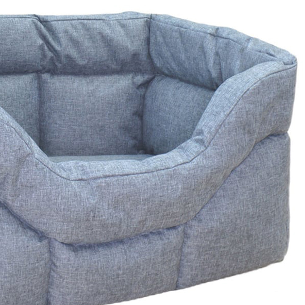 P&L Medium Grey Heavy Duty Dog Bed Image 4