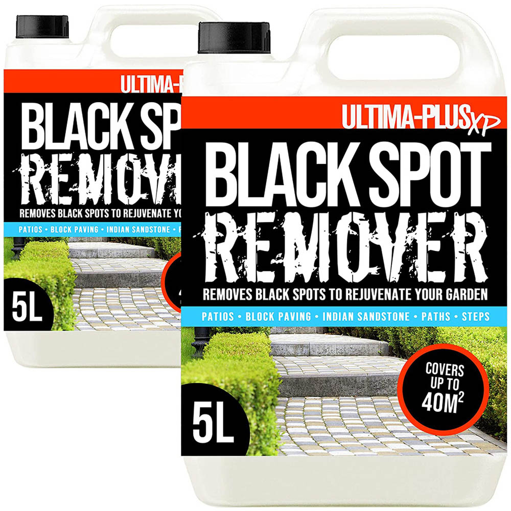 Ultima Plus XP Black Spot Remover 10L Cleaning Liquid 5L 2 Pack Image 1