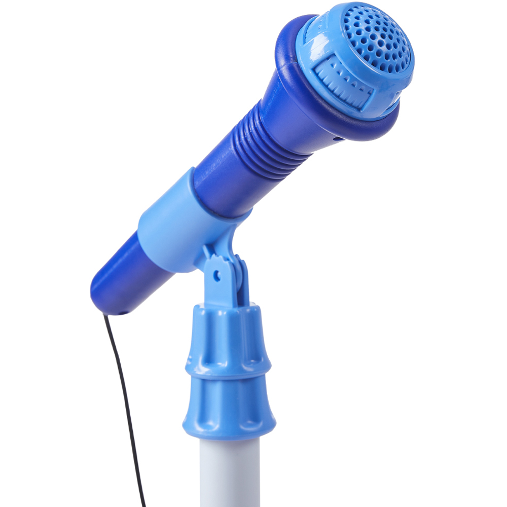 H&O Direct Kids Blue Electric Musical Toy Set with Guitar Microphone and Amplifier Image 5