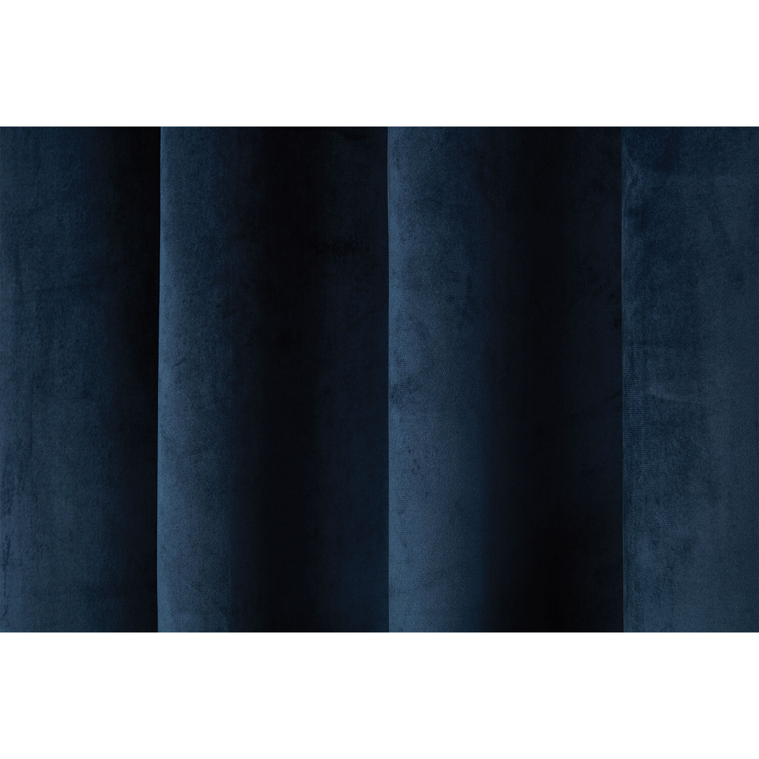 Divante Vermont Navy Velvet Blackout Eyelet Curtains 168 x 229cm Image 4