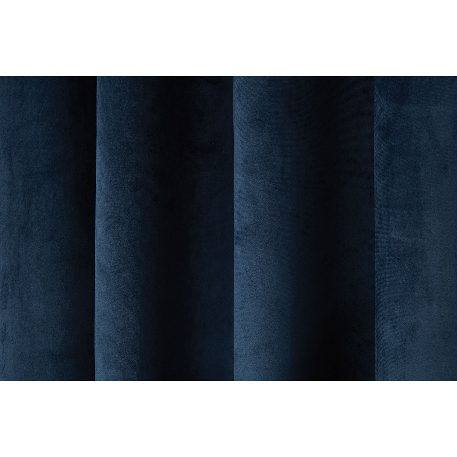 Divante Vermont Navy Velvet Blackout Curtains 168cm Image 4