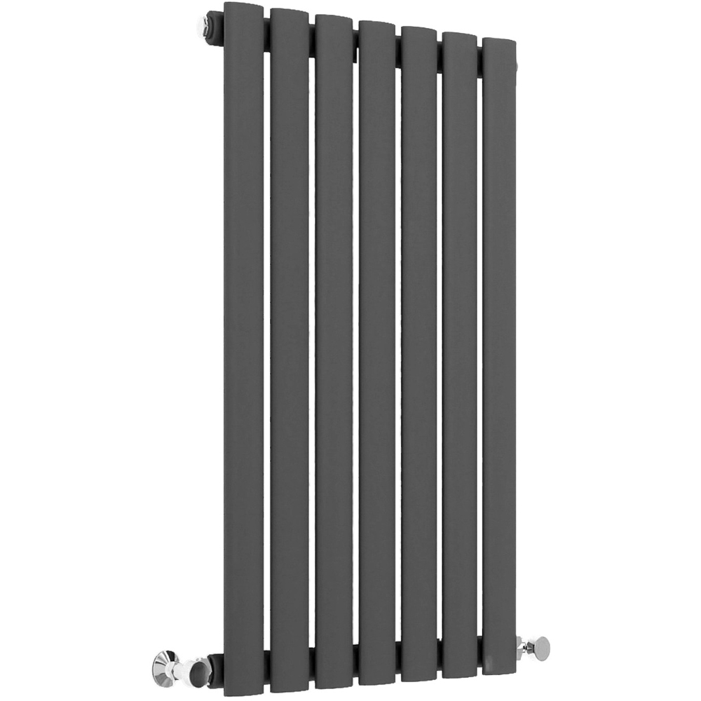 Stech Homes 1126 BTU Anthracite Single Panel Radiator 600 x 413mm Image 1