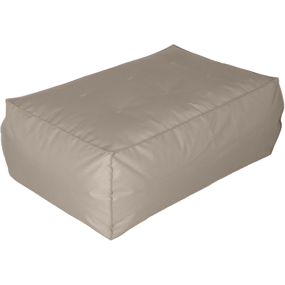 Kaikoo Taupe Lounger with Footstool Image 8