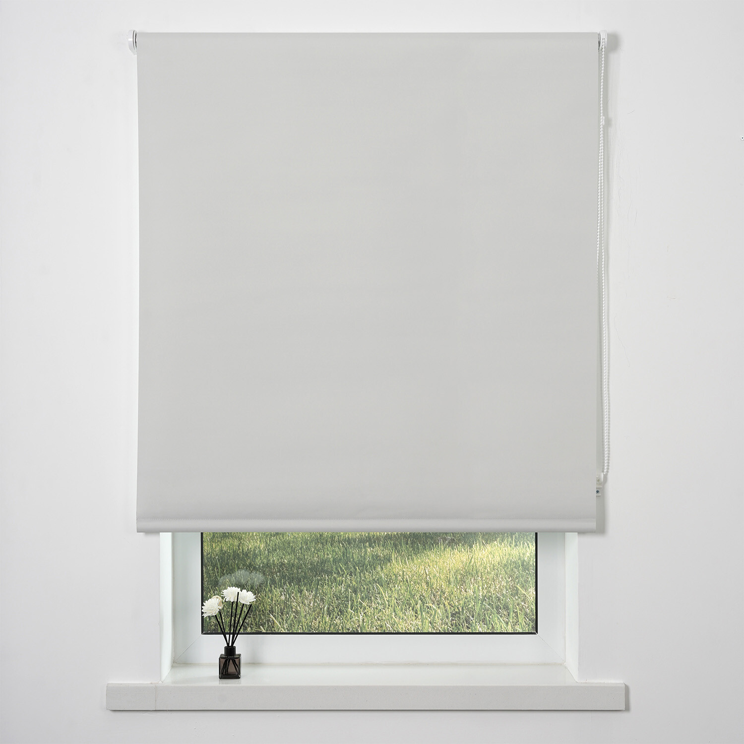 Plain Blackout Blinds - Pearl / 60cm Image 1