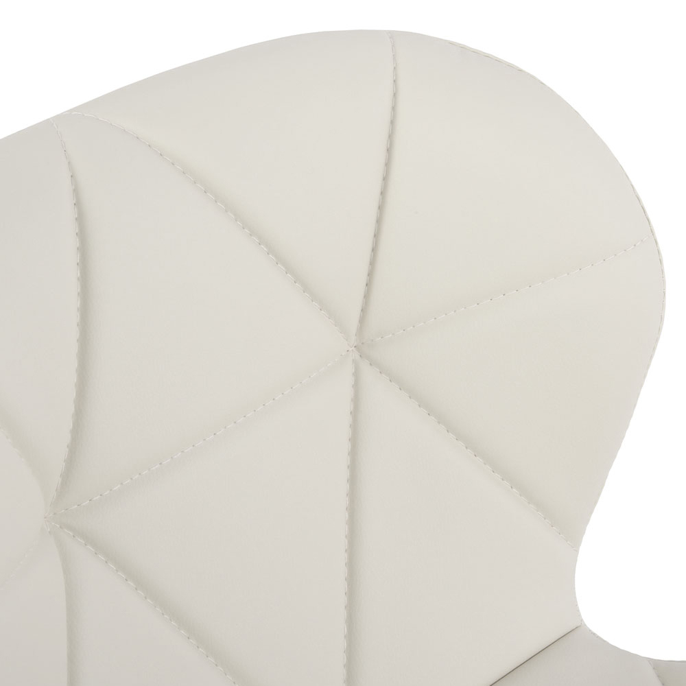 Orion White Swivel Office Chair Image 5