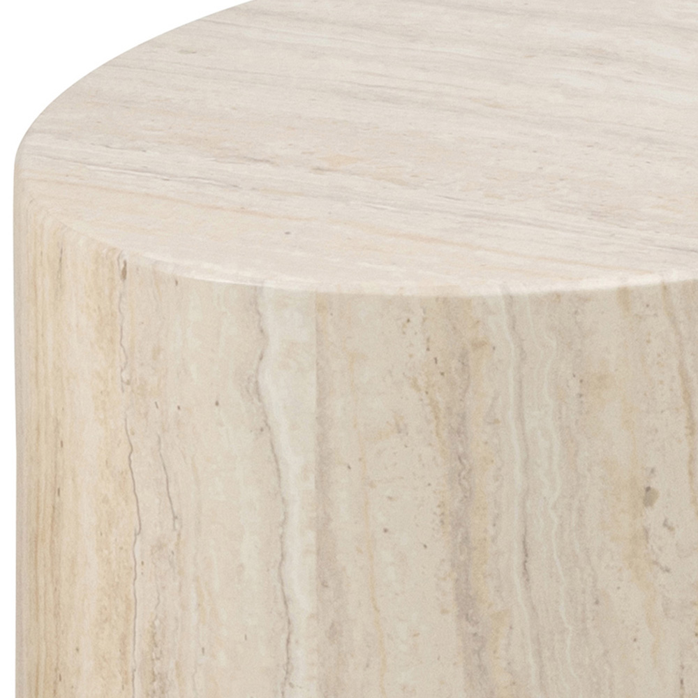 Florence Mice Light Oak Oval Coffee Table Set Image 4