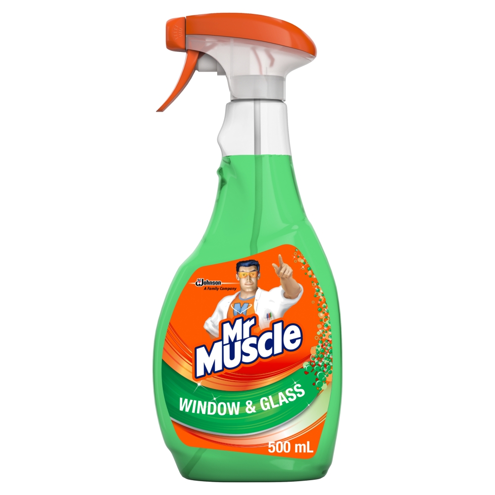 Mr Muscle 5 in 1 Window And Glass Cleaner 500ml Image 1