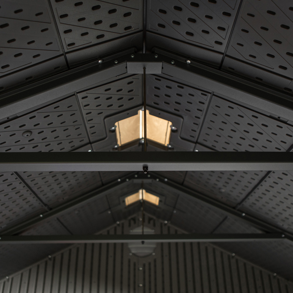 Lifetime Products 8 x 12.5ft Double Door Garden Storage Shed Image 5