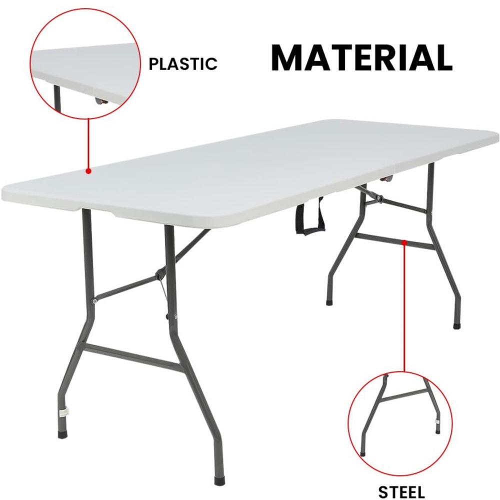 Alivio Heavy Duty Folding Table Trestle Table Image 6
