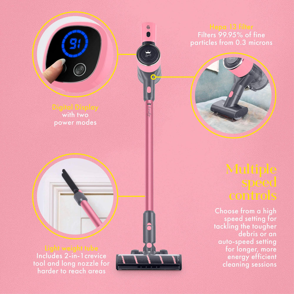 Lynsey Queen of Clean SC15827QOC Cordless Anti Tangle Vacuum Cleaner 22.2V Image 6