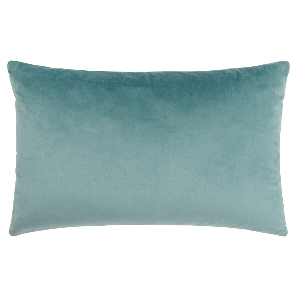 Paoletti Lexington Multicolour Velvet Jacquard Cushion Image 2
