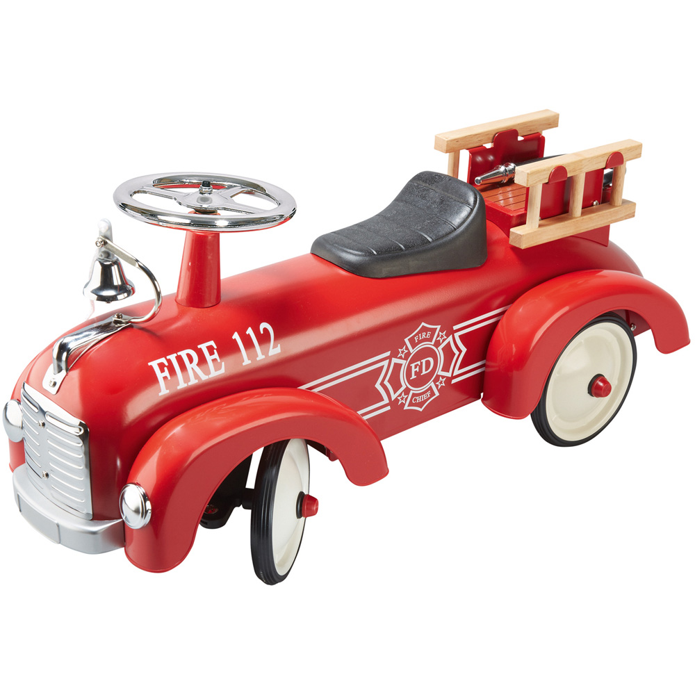 Robbie Toys Goki Ride-on Vehicle Metal Fire Engine Image 1