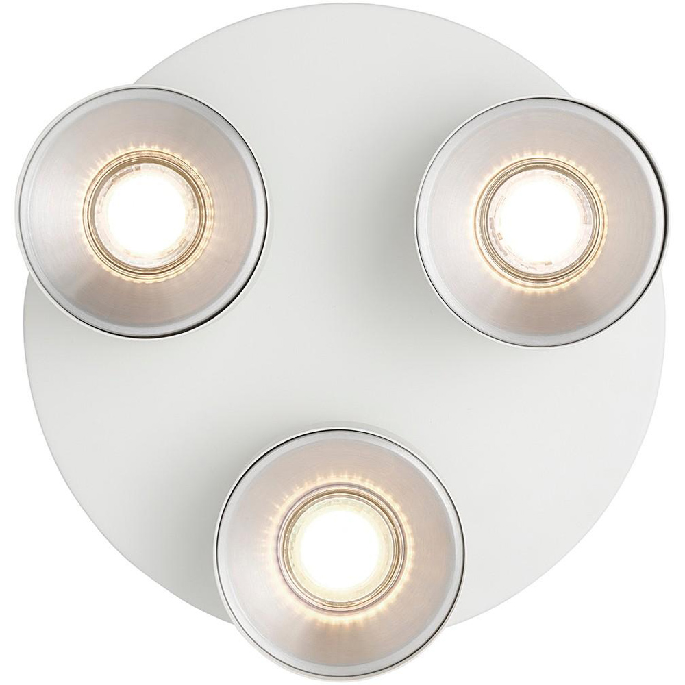 Nordlux Pitcher GU10 3-Rondel White Spotlight Image 4