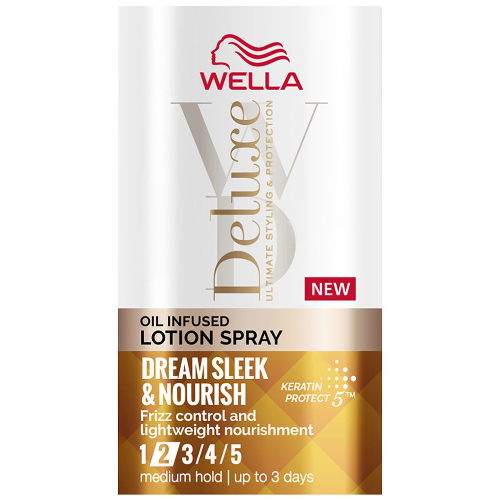 Wella Deluxe Dream Sleek and Nourish Oil Infused Lotion Spray 150ml Image 2