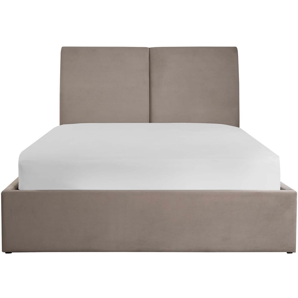 GFW Montrel Double Natural Ottoman Bed Image 3