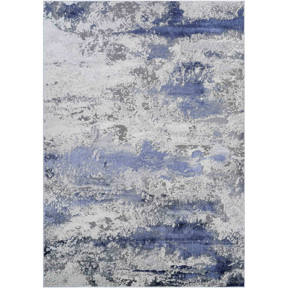 Desire Rugs Onyx Navy Living Room Abstract Area Rug 200 x 290cm Image 1