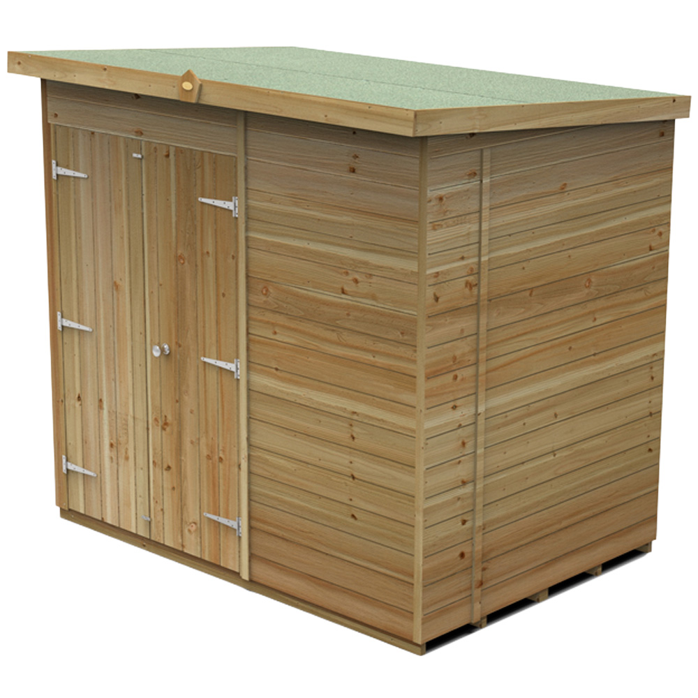 Forest Garden Timberdale 7 x 5ft Pent Shed Image 1