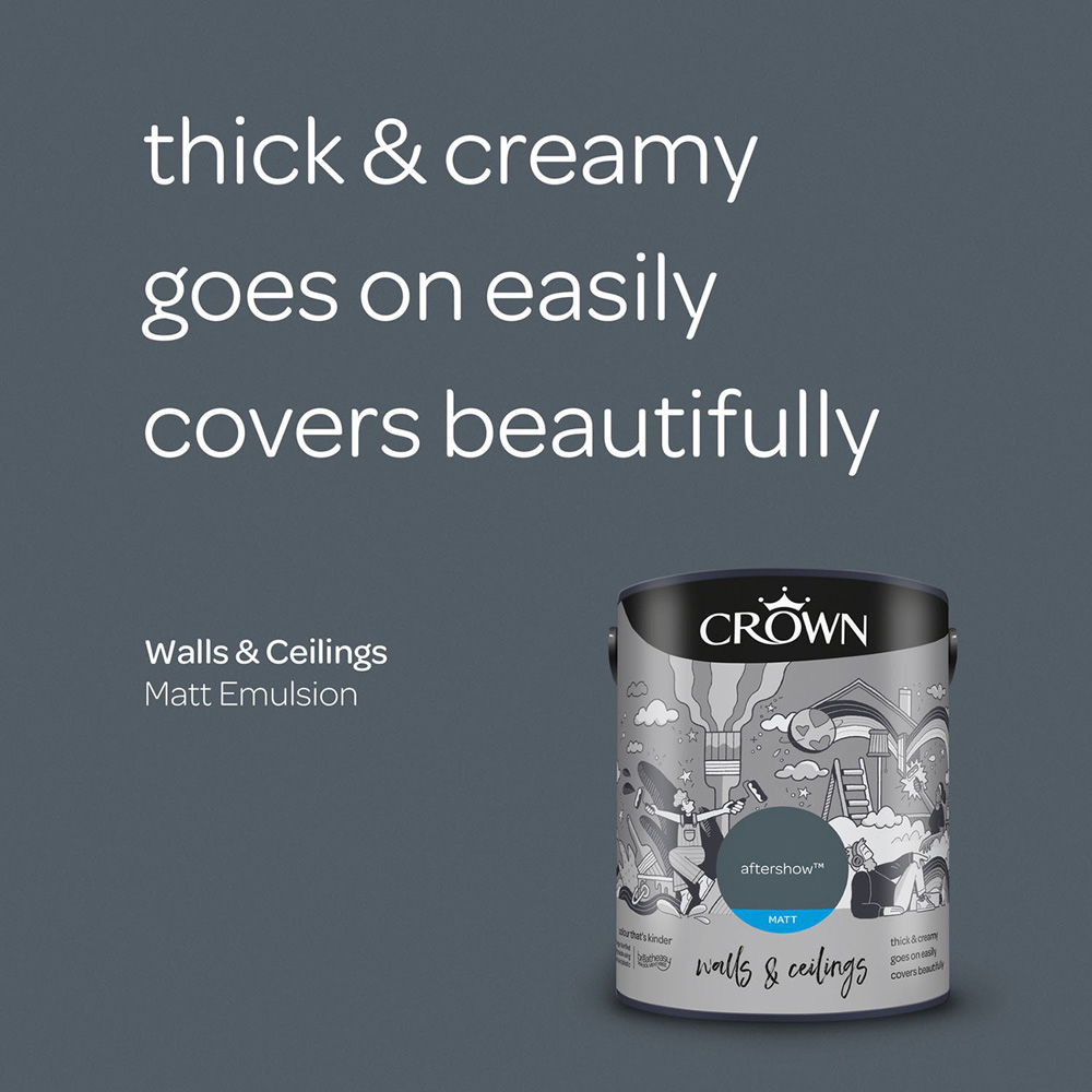 Crown Matt Emulsion Paint 5L - Aftershow Image 9