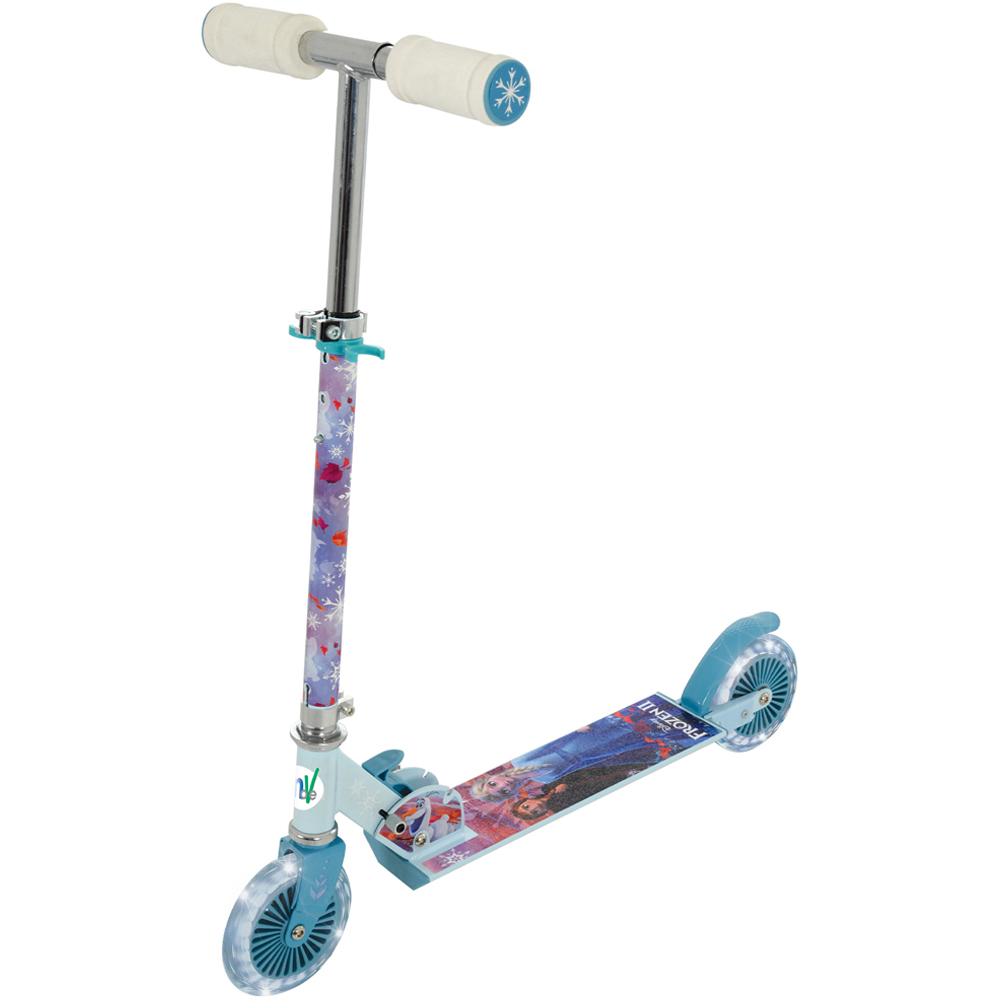 MoVe Frozen 2 Folding Inline Scooter with Light Up Wheels Image 1