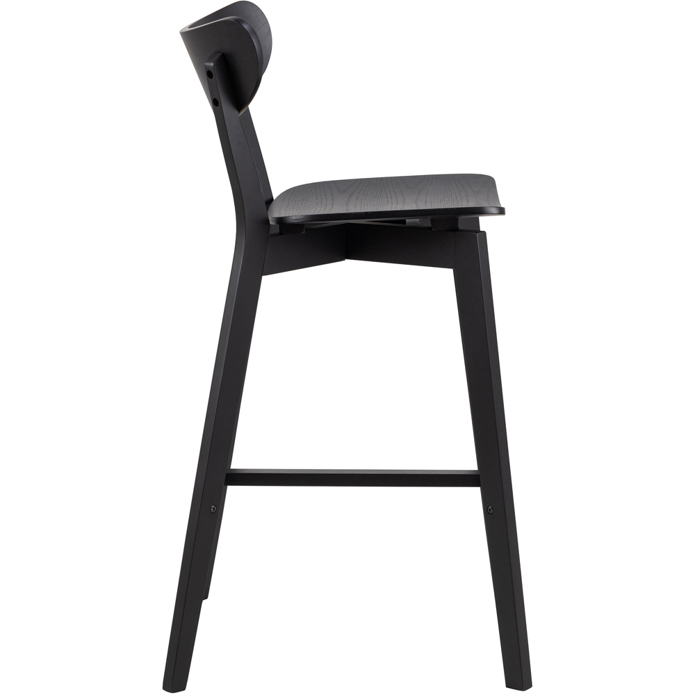 Roxby Black Bar Stool Set of 2 Image 4