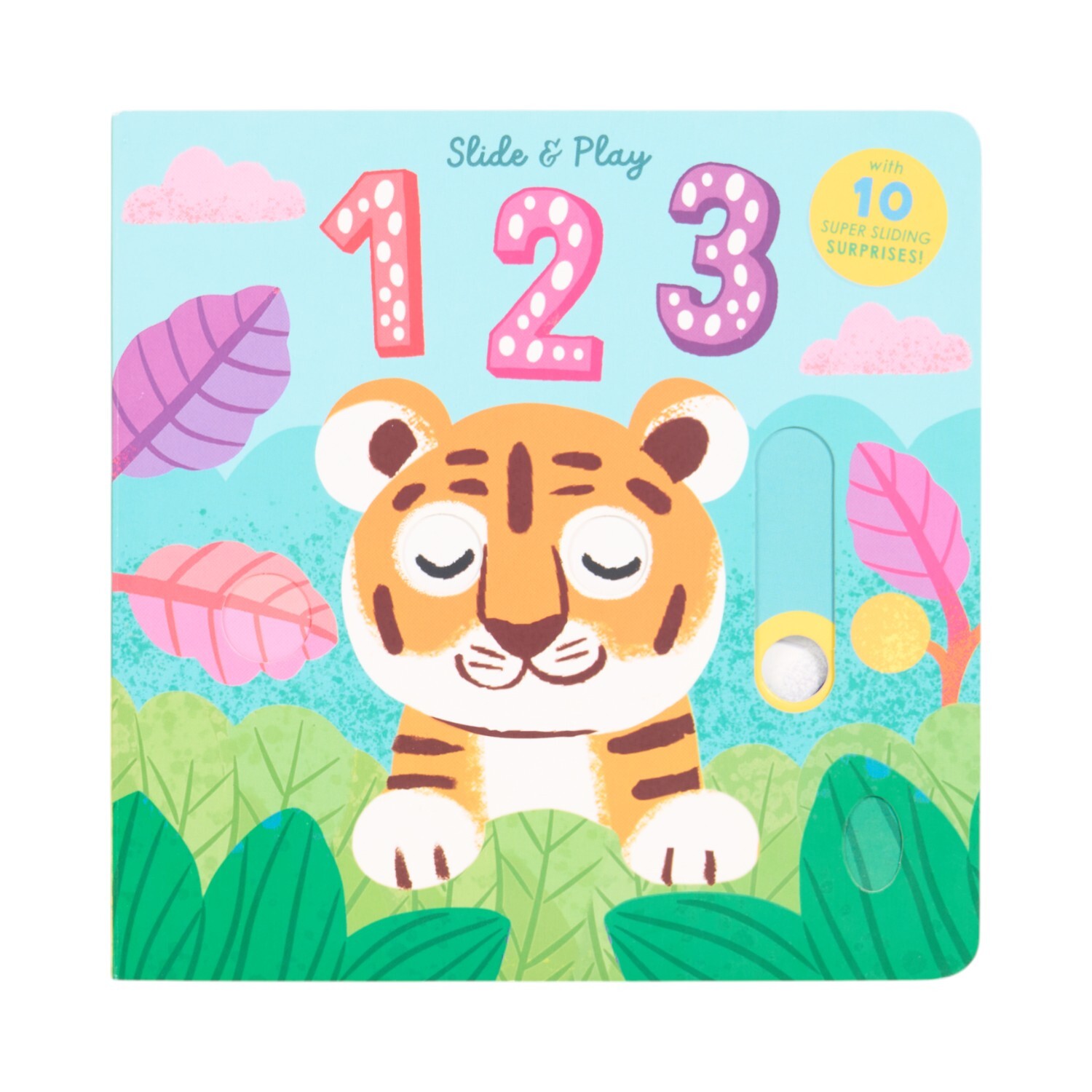 Slide and Play Colours or 123 Reading Book Image 4