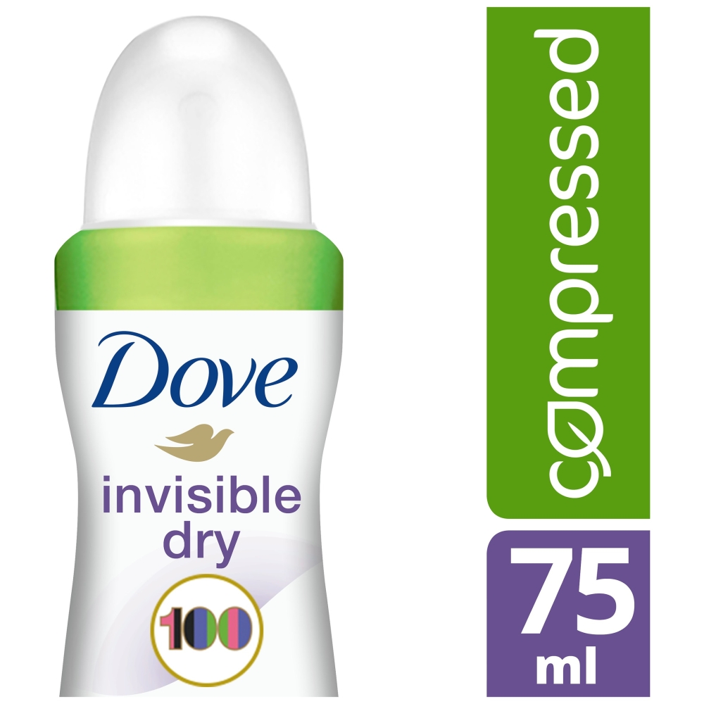 Dove Invisible Dry Anti-Perspirant Deodorant 75ml Image