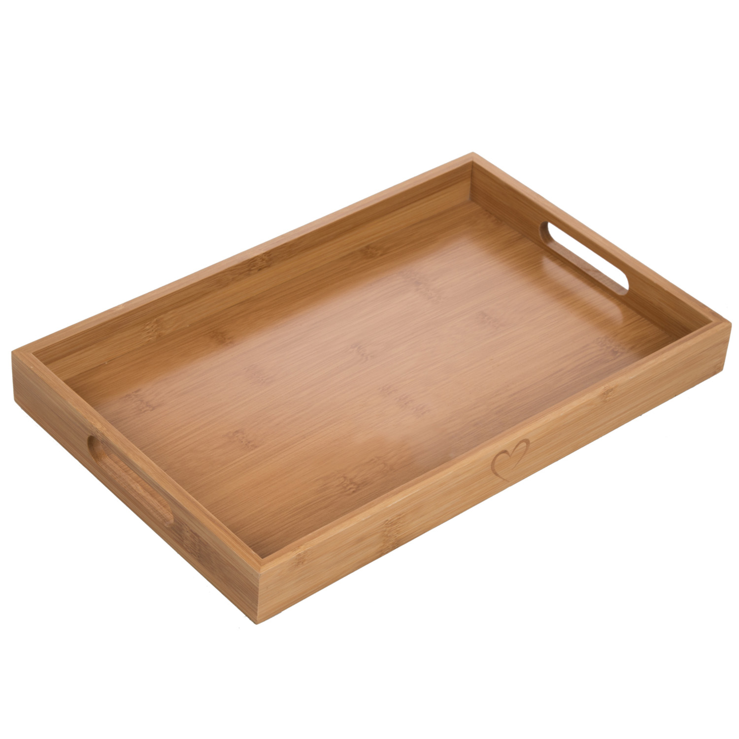Brown Bamboo Serving Tray Image
