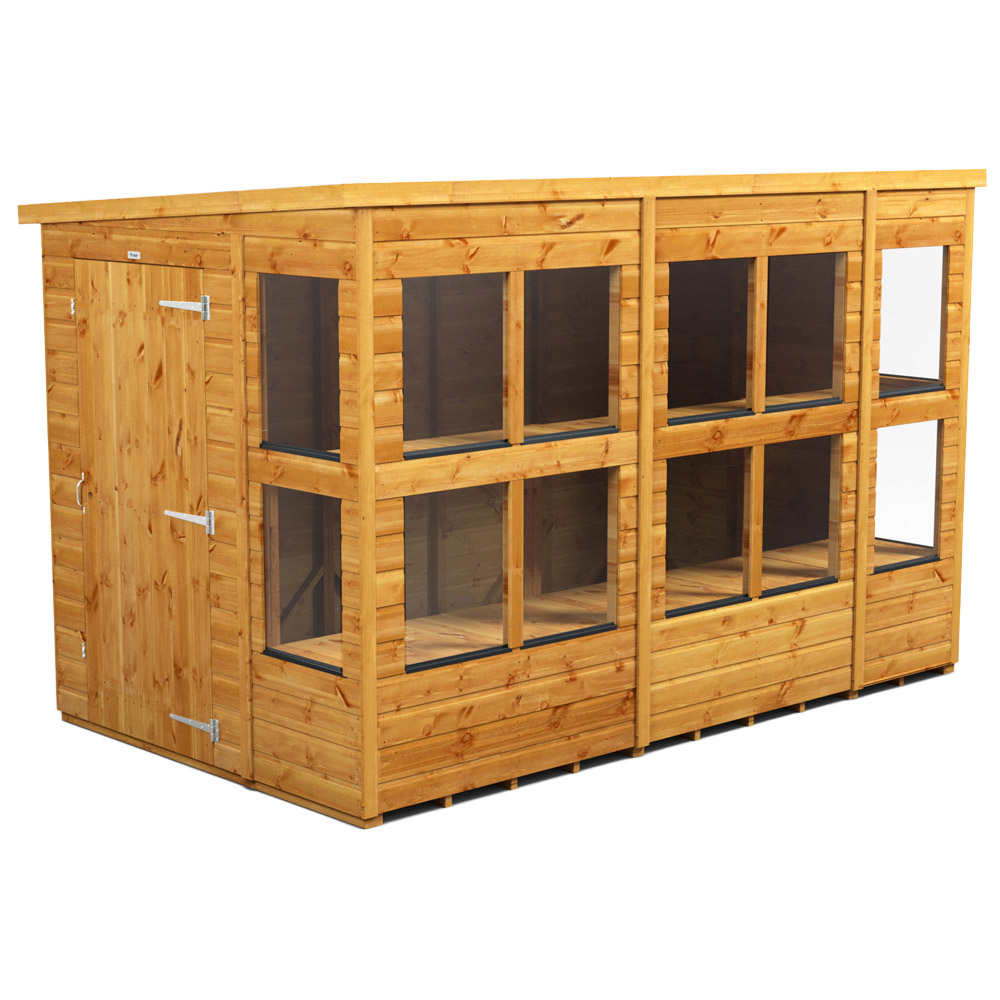 Power Sheds 10 x 6ft Pent Potting Shed Image 1