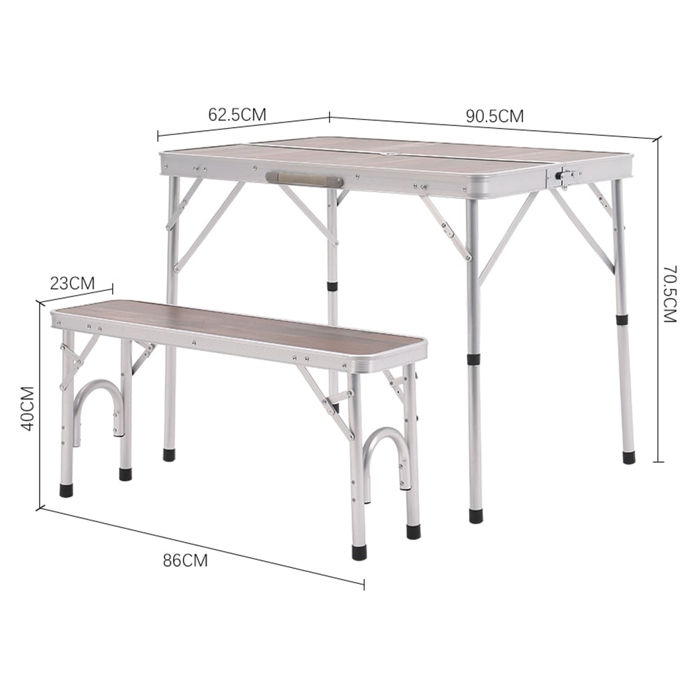 Living and Home 4 Seater Outdoor Picnic Table Set Image 9