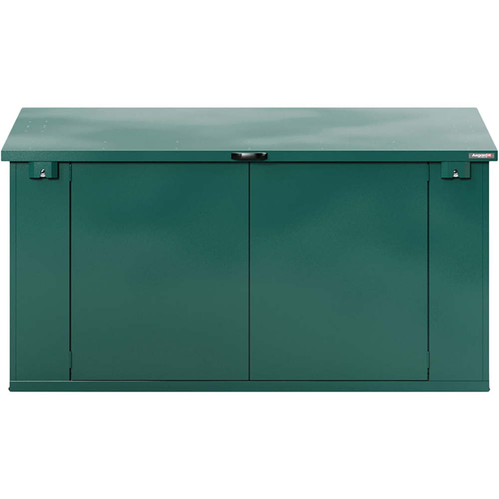 Asgard Access Plus 8 x 4ft Double Door Green Garden Shed Image 1