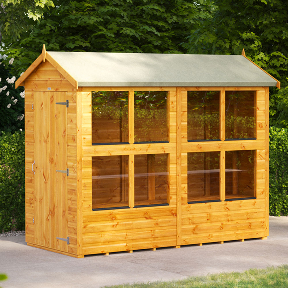 Power 8 x 4ft Apex Potting Shed Image 2