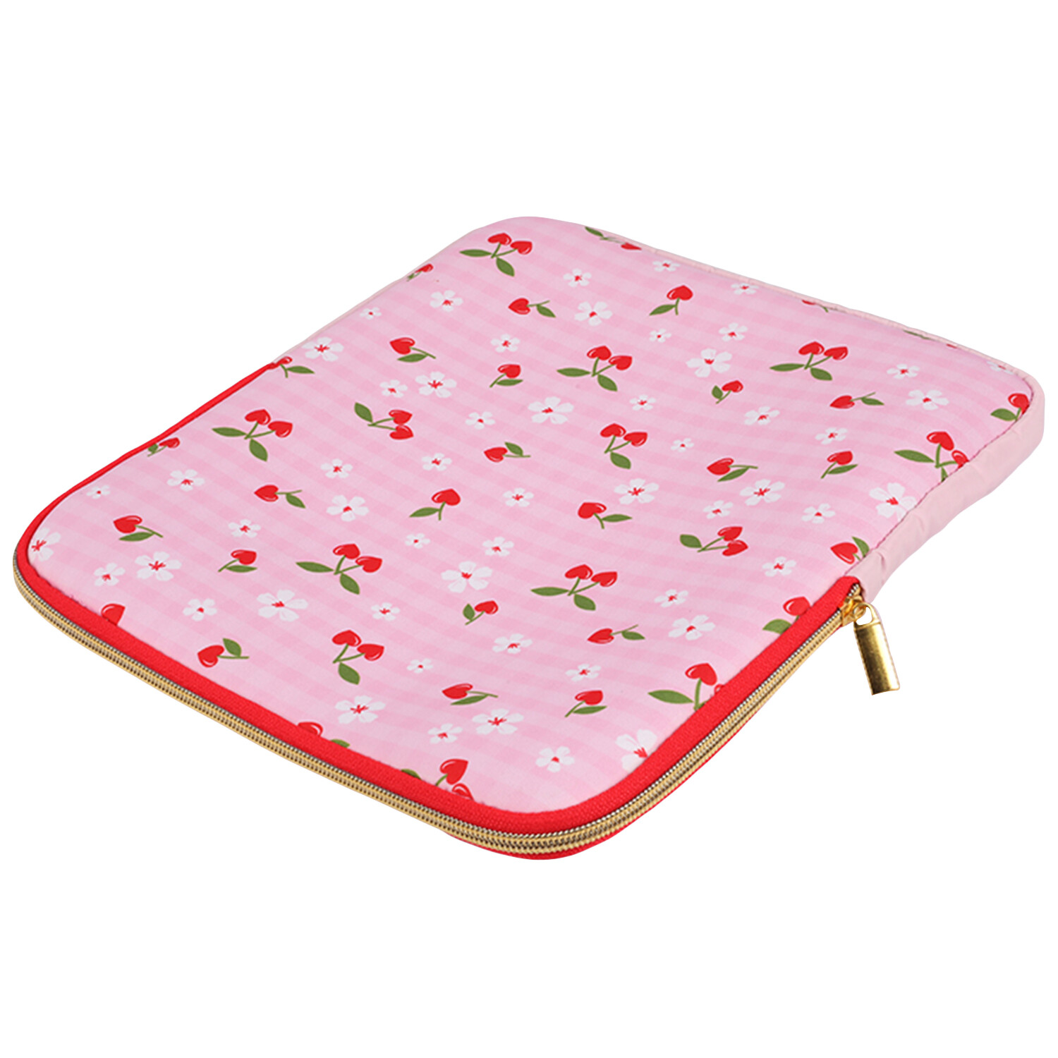 Cherry Hearts Tablet Sleeve - Pink Image 2