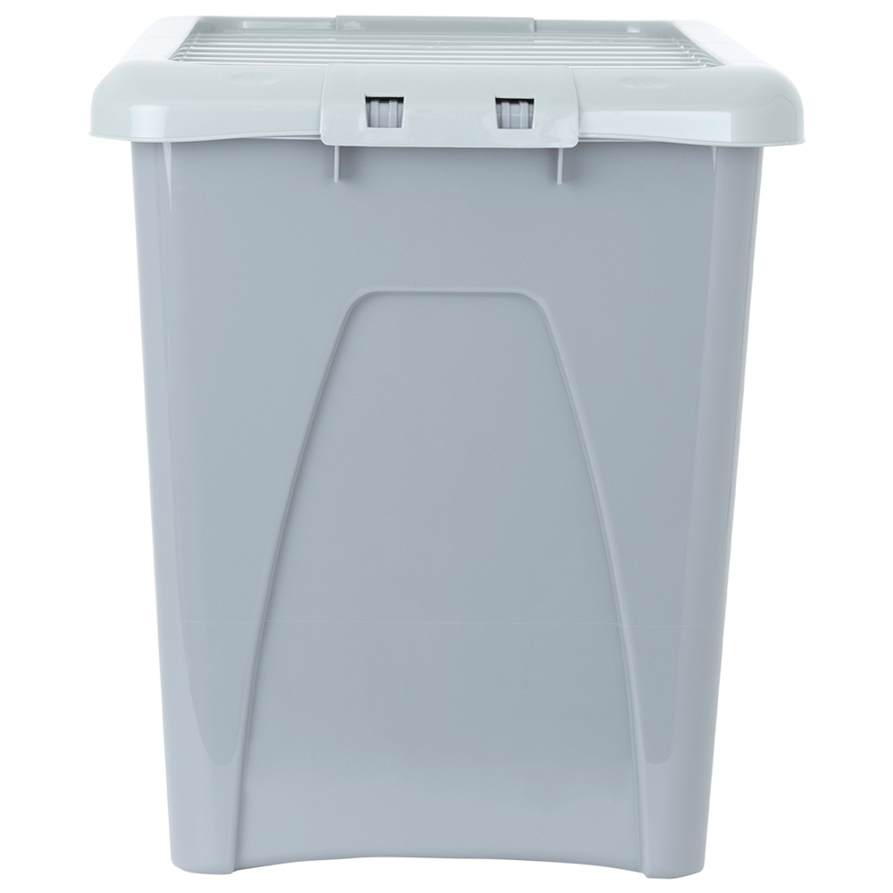Wham 75L Soft Grey Home Upcycle Box and Lid 2 Pack Image 3