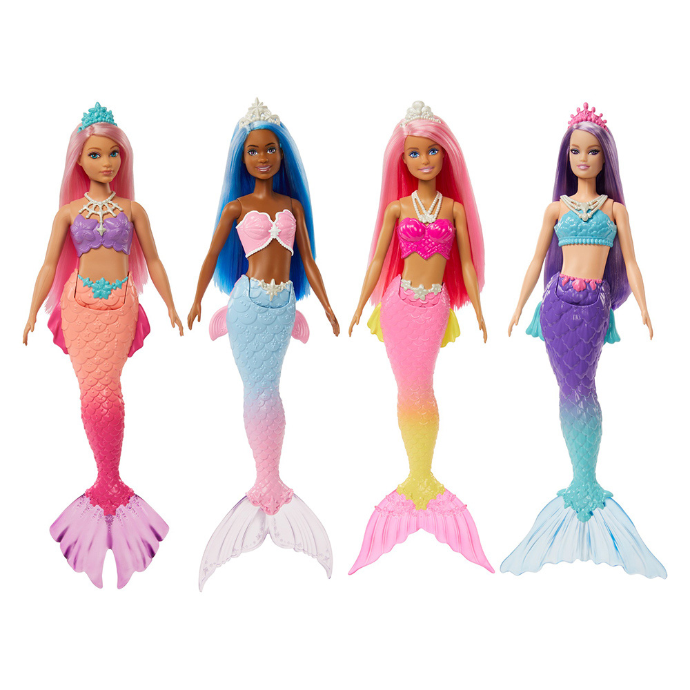 Single Barbie Mermaid Doll in Assorted styles Image 1