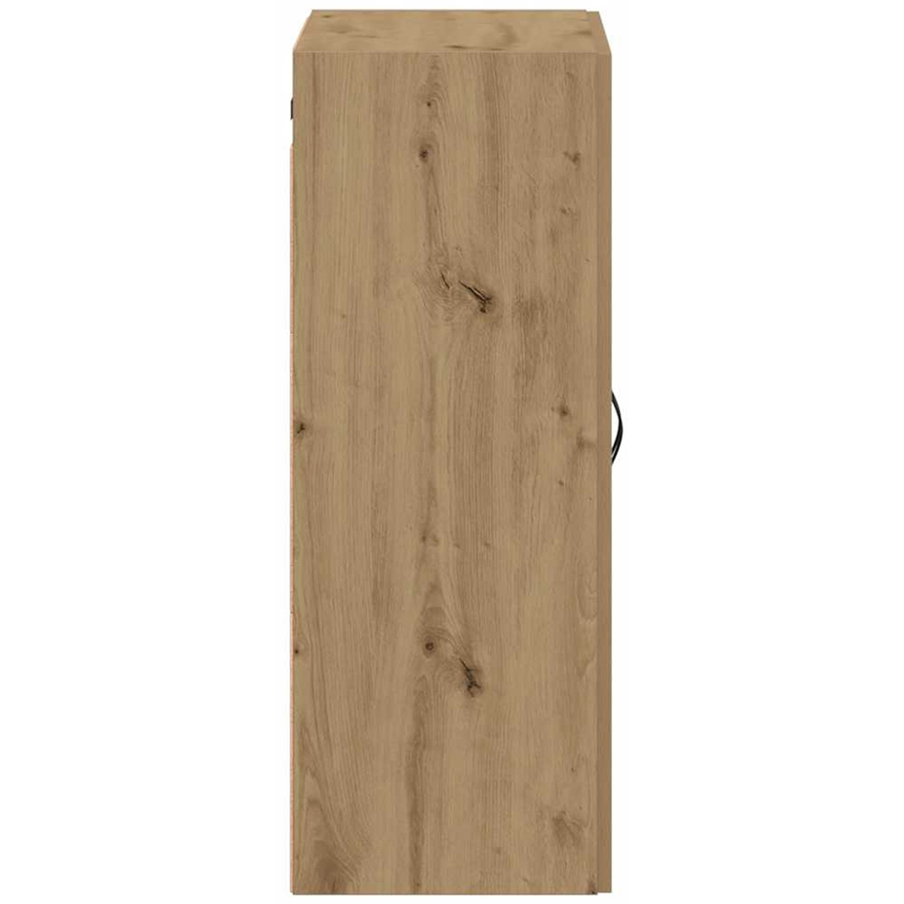vidaXL 2 Door Brown Artisan Oak Wall Mounted Cabinet Image 6