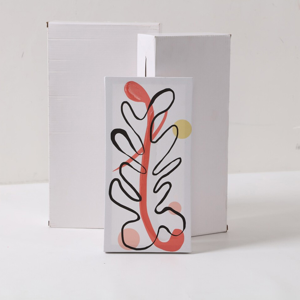 Matisse Inspired White Wall Art 5 Pack Image 4