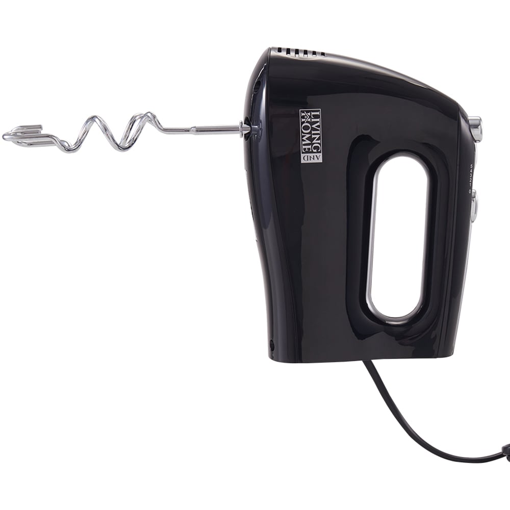 Living and Home AI1386 Black Dual Whisk Multifunctional Handheld Mixer 250W Image 3