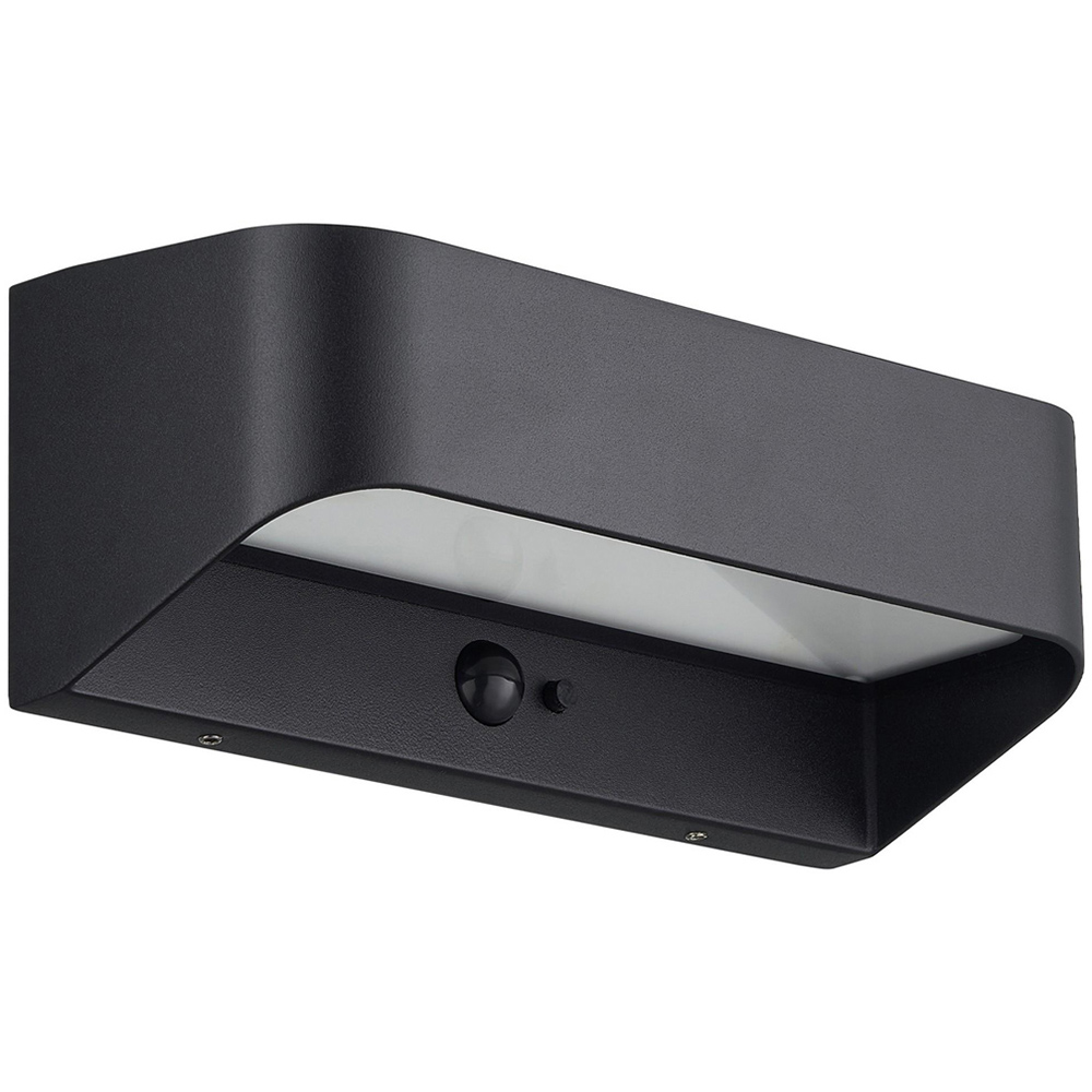 Nordlux Marcellio 400 Lumens Black Solar LED Wall Light Image 1
